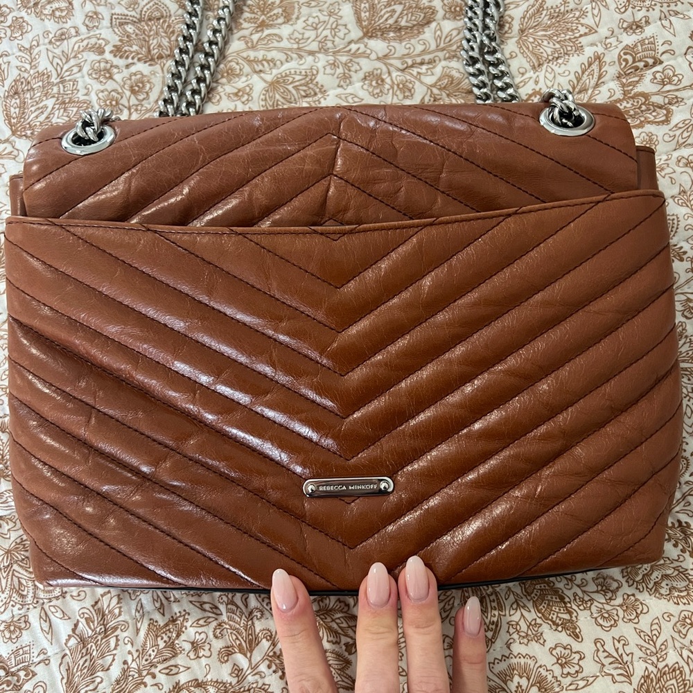 Rebecca Minkoff Edie Flap Shoulder Bag - Picture 8 of 12